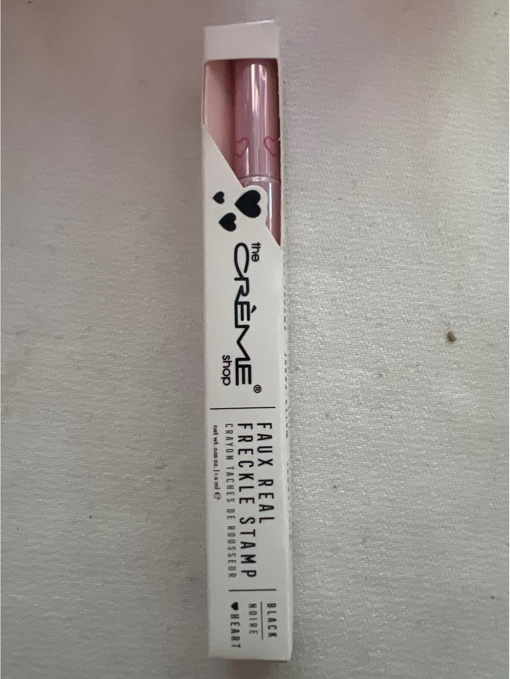 The Crème Shop Faux Real Freckle Stamp (Black Heart)
